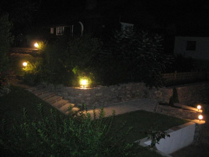 Outside