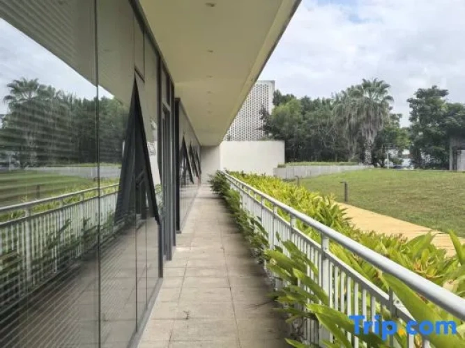 Outside