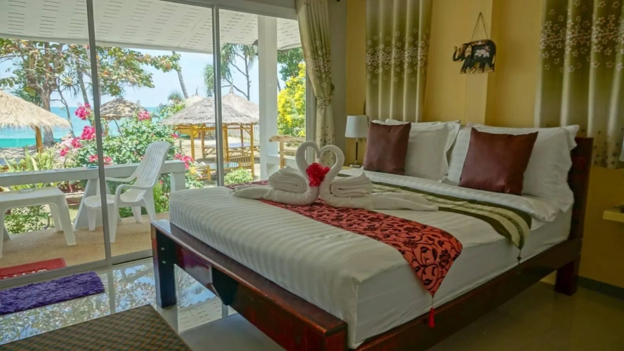 Bungalow beachfront
