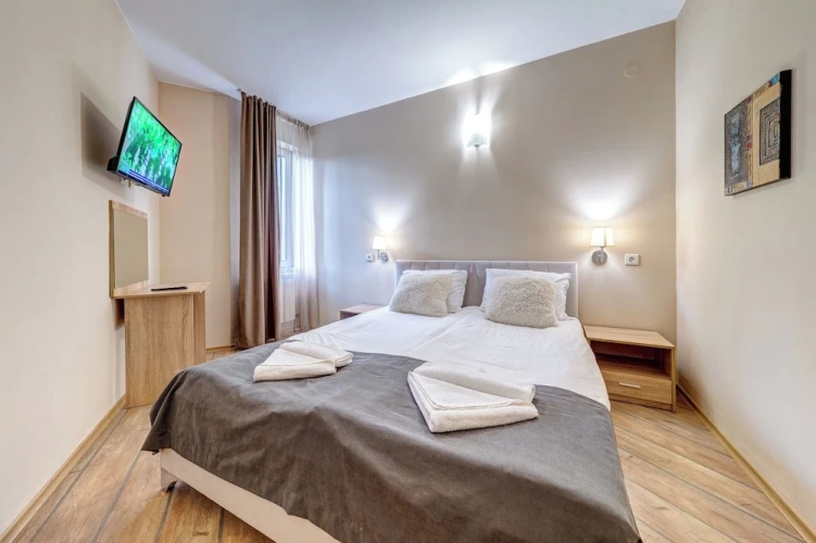 2 Bedrooms Standard Apartment with balcony and with mountain view