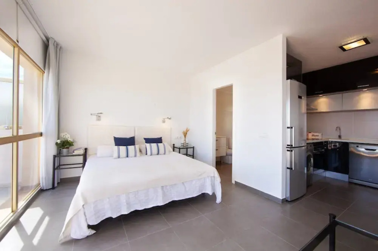 Studio in Marbella Steps From Sandy Beach