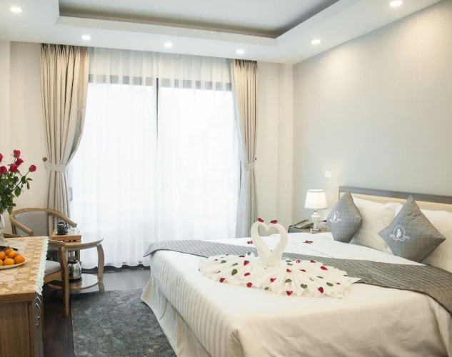 Deluxe Double room with balcony and with city view