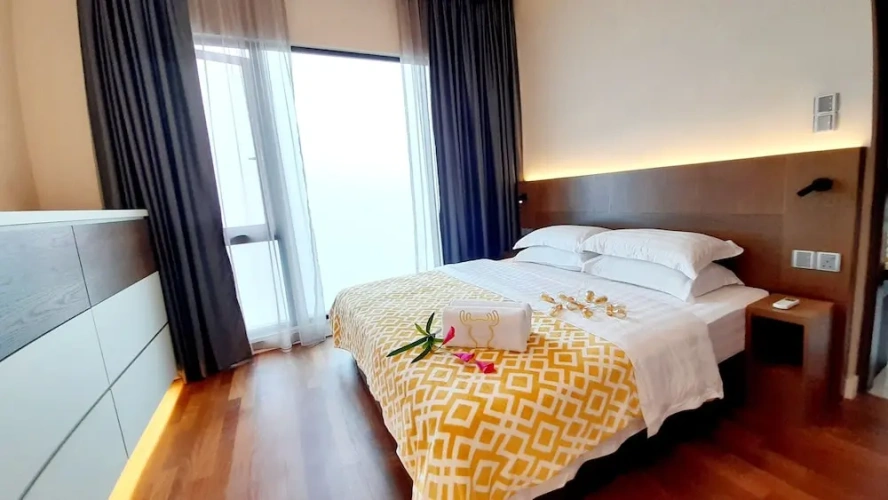 Deluxe Double Family Suite with balcony