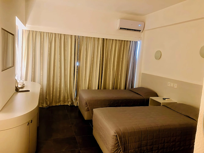 Superior Twin room with balcony and with inland view