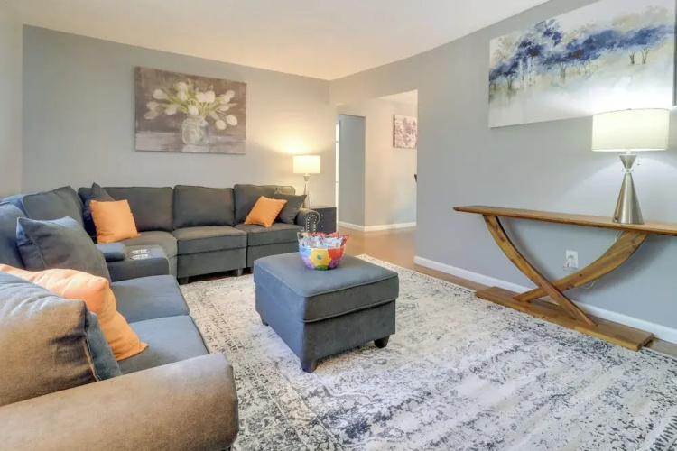 Spacious Inkster Home: Patio, Yard, 2 Living Areas