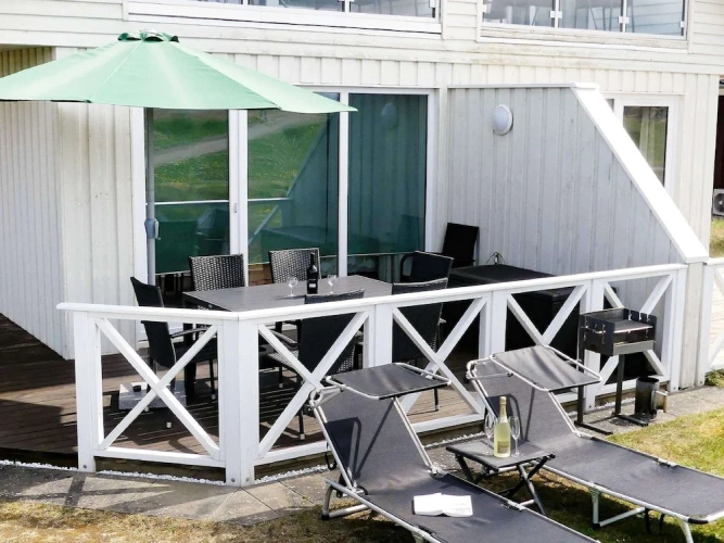 Cottage with balcony