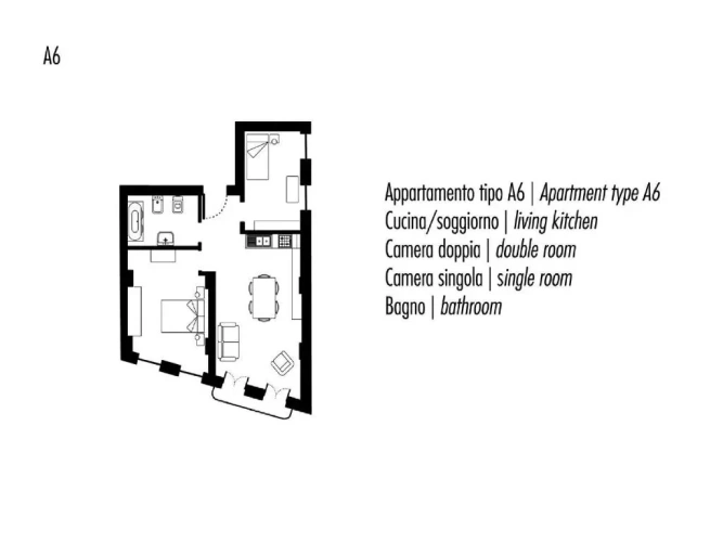 1 Bedroom Apartment