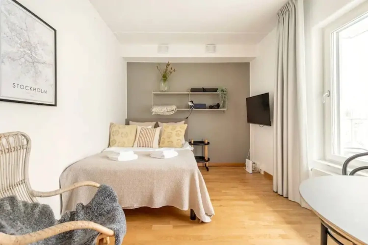 Business Double Apartment with balcony and with city view