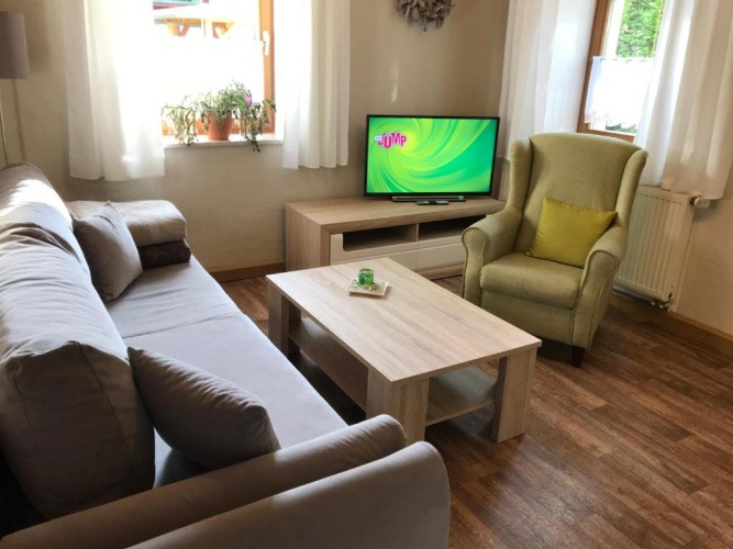 Apartment with garden view