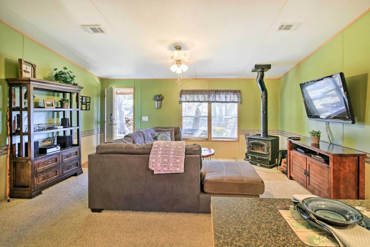 Private Hill Country House with Deck on 7 Acres!