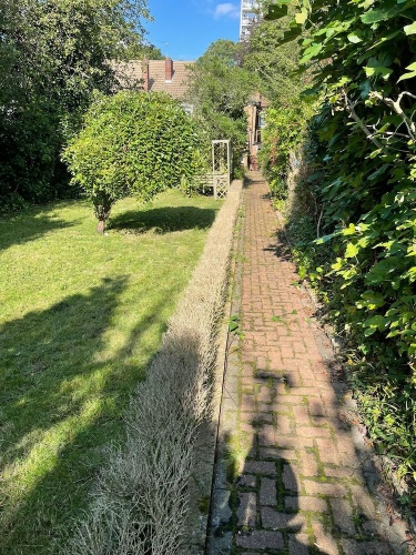 Outside