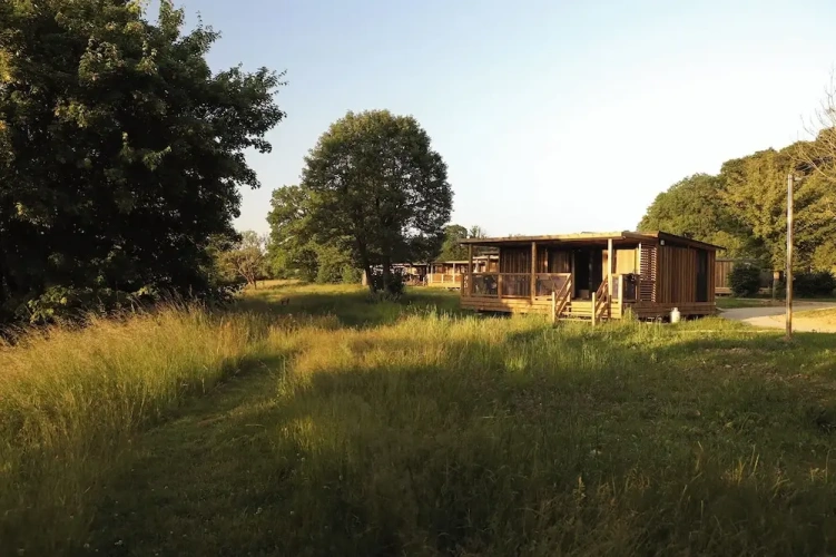 Chalet with river view