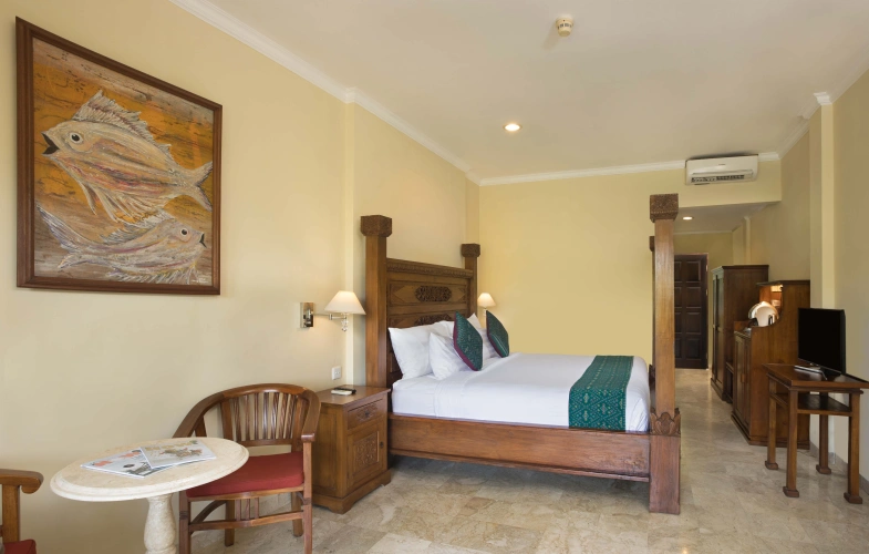 Deluxe Double room with pool view