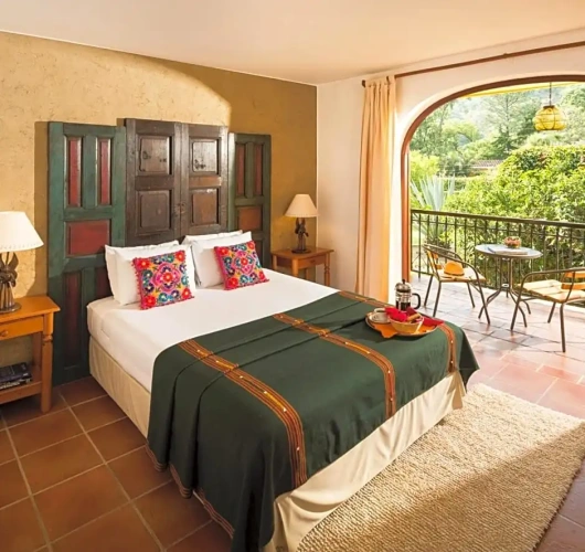 Standard Twin room with balcony and with view