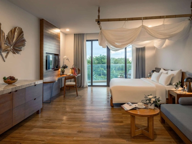 Deluxe Double room with garden view