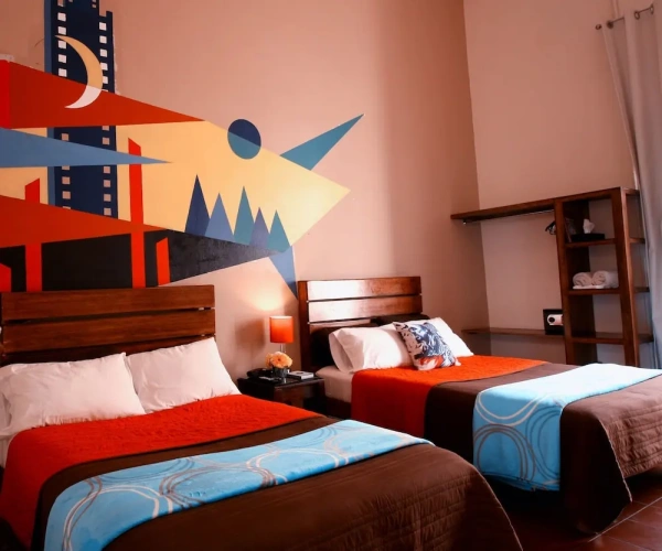 Standard Quadruple room with balcony