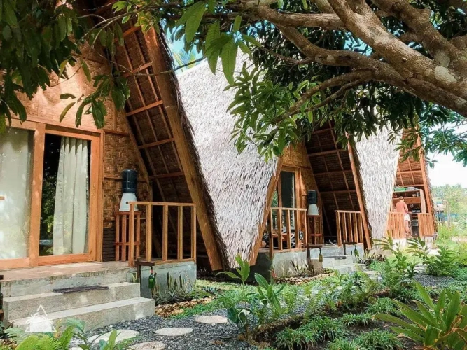 Quadruple Villa with garden view