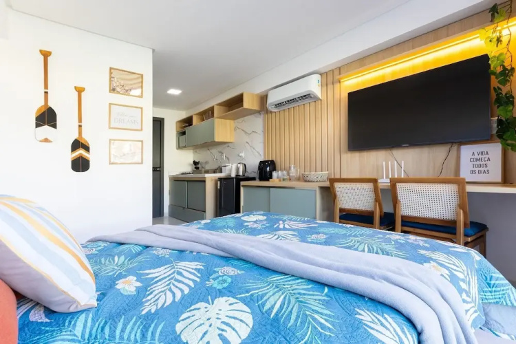 Makani Beach #07 - Flat com Piscina by Carpediem