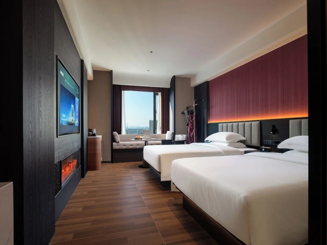 Luxury Twin room with city view