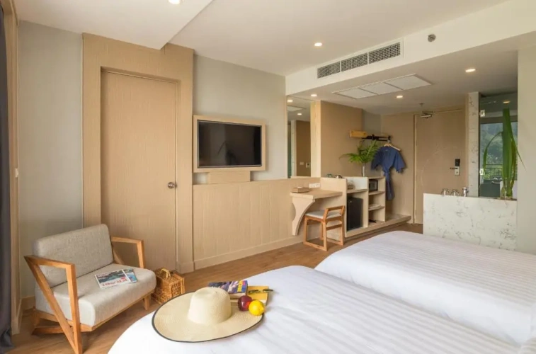 Deluxe Twin room with sea view