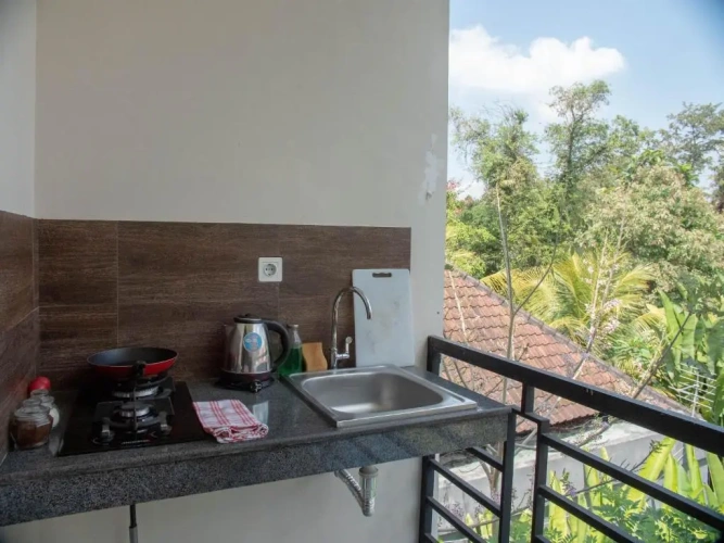 Apartment with balcony