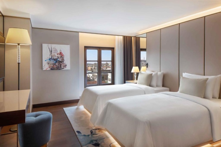 Deluxe Twin room with city view