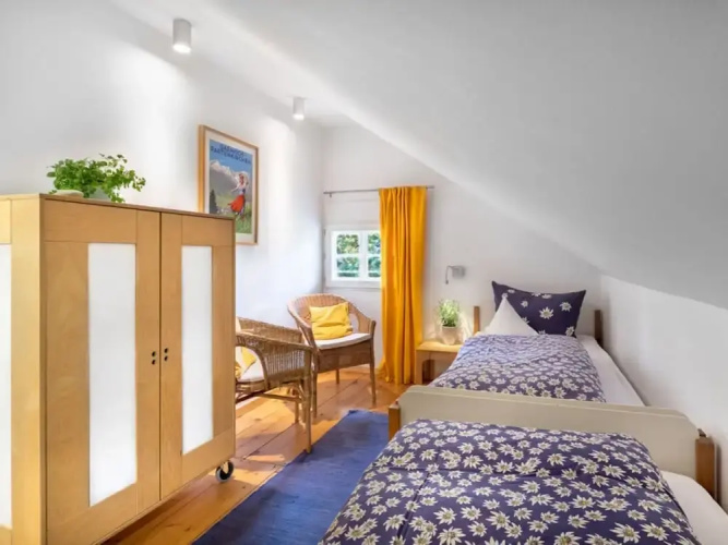 In het Blauwe Huis - Zolderverdieping