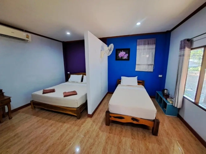 Standard Triple Bungalow with balcony and with view