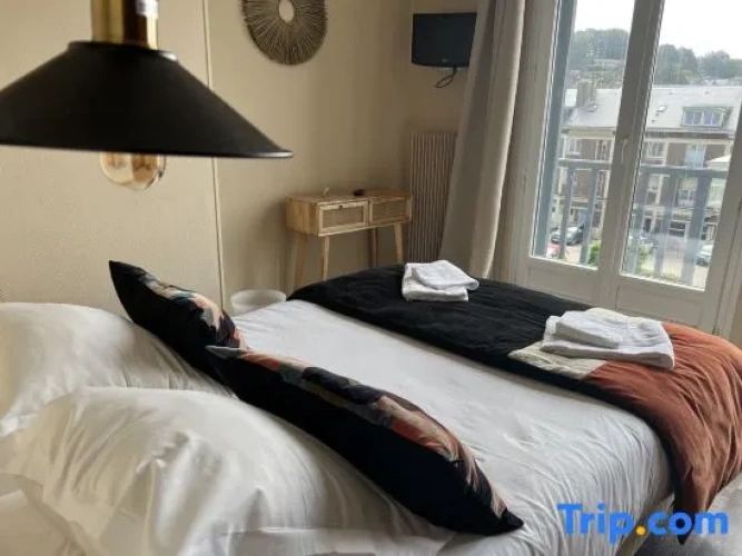 Standard Double room with street view