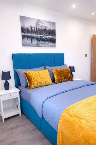 Modern Leicester 1-Bed Fast Wi-Fi