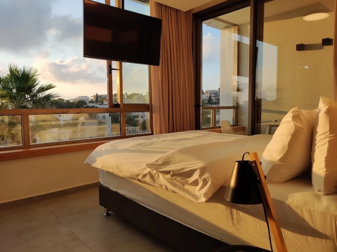 Luxury Penthouse room with balcony and with sea view