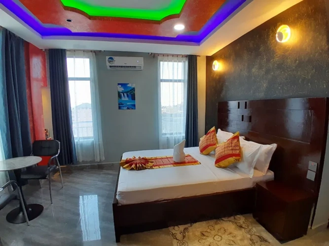 Deluxe Double room with balcony and with city view