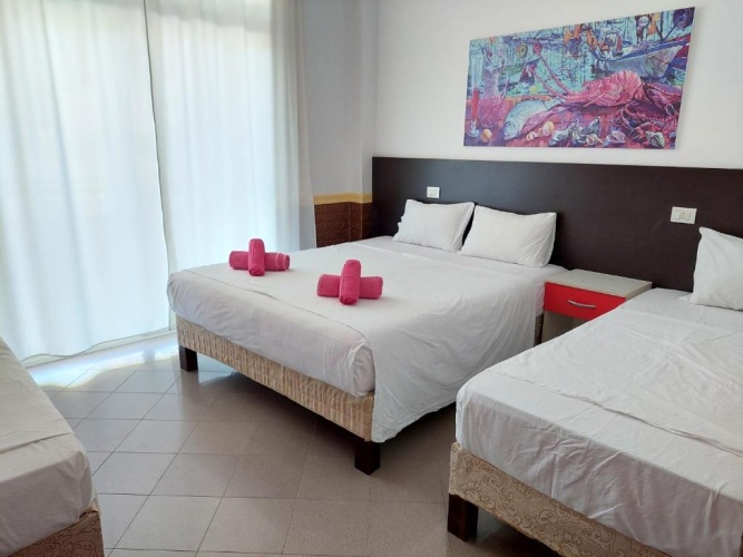Standard Twin room with mountain view