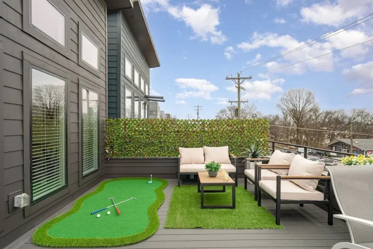 Trinity Beats-private Rooftop Deck-east Nashville