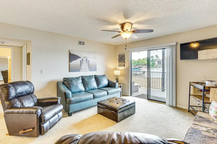 Lakefront Osage Beach Condo: Main Channel View!