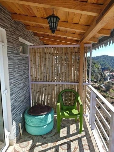 Deluxe Double room with balcony and with mountain view
