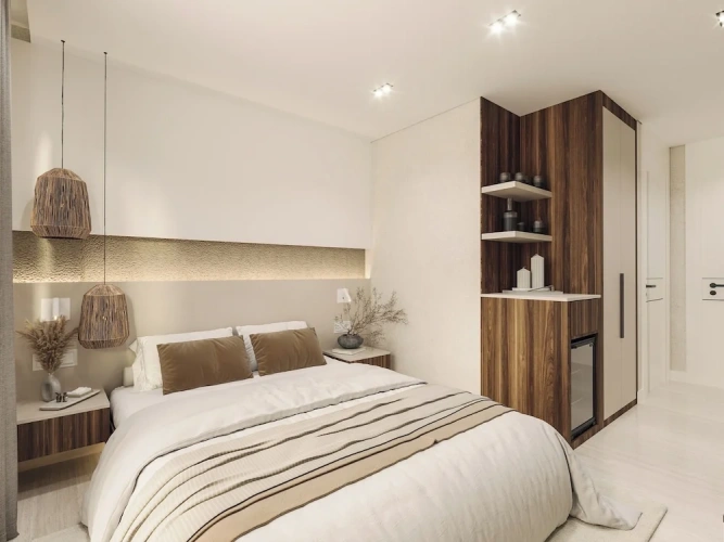 Standard Double room with city view