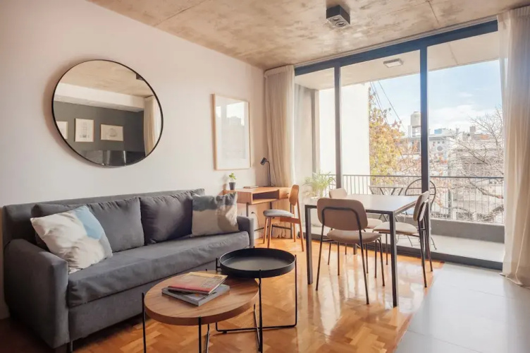 Moderno Depto en Palermo Hollywood -C2B
