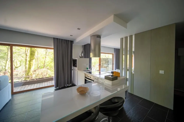 Villa with lake view