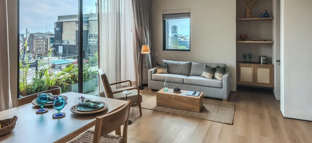 Apartment with balcony