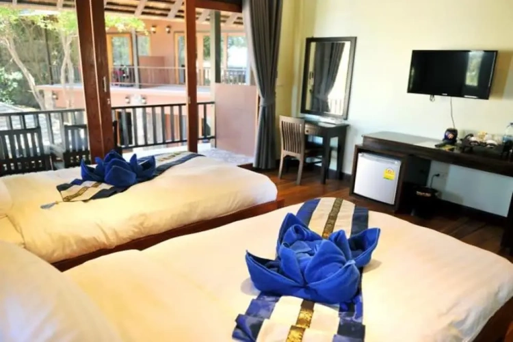 Standard Twin room with view