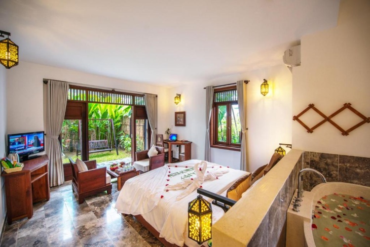 Deluxe Double room with garden view