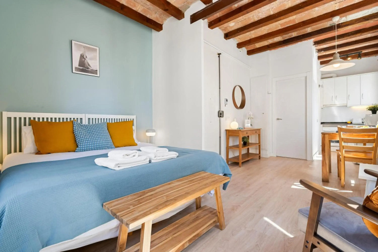Lodging Apartments Barceloneta Beach Studio 32