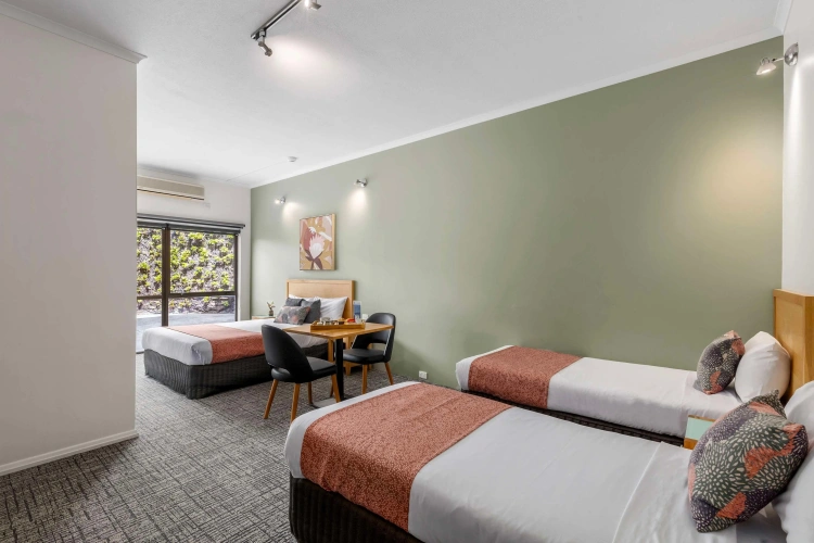 Guest rooms