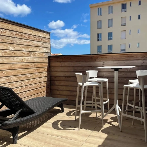 Family Suite with balcony and with sea view
