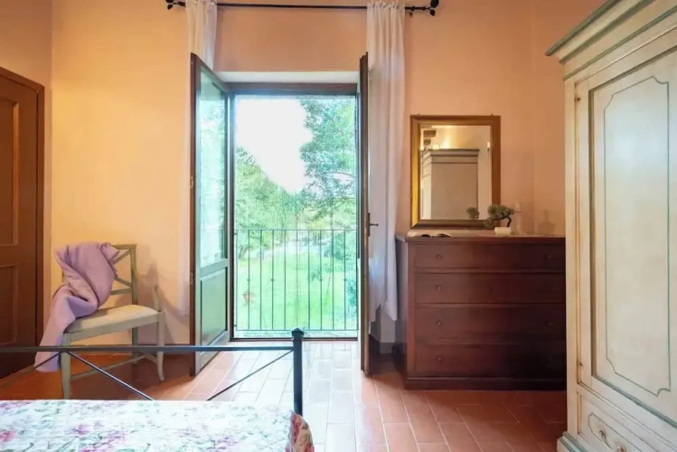 Classic Double Apartment with garden view