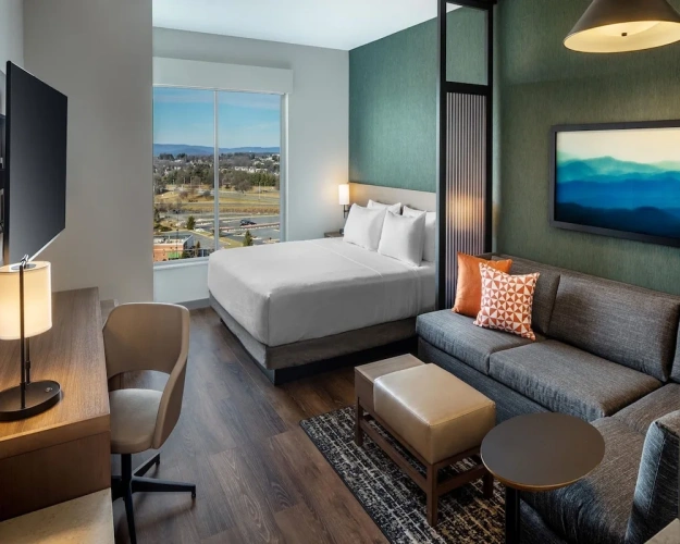 Double room with mountain view