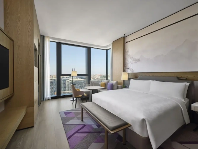 Deluxe Double room with city view