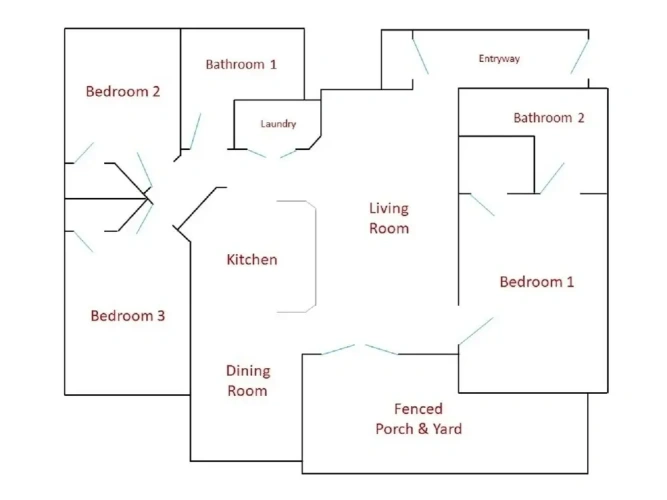 3 Bedrooms Standard room