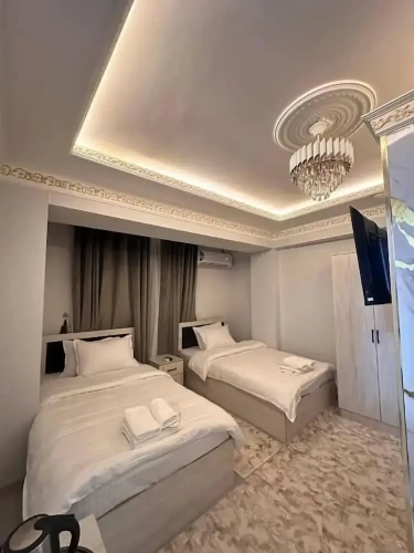 Standard Twin room with garden view